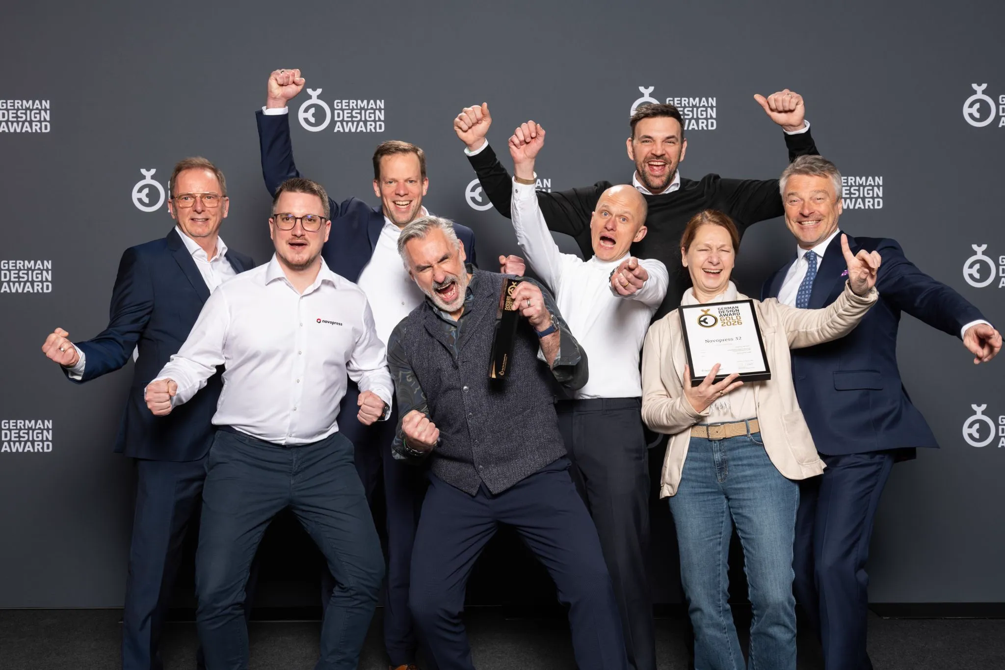 ENTWURFREICH wins GERMAN DESIGN AWARD 2026 Gold for Novopress 32 – ENTWURFREICH News