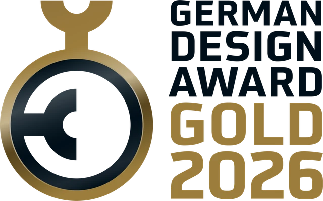 German Design Award Gold 2026 — NOVOPRESS 32