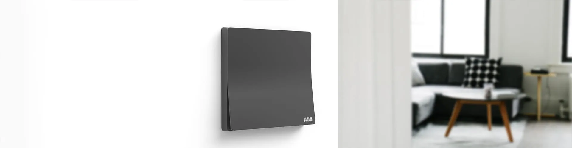 ABB XUAN ZHI Wandschalter — minimalistisches Industriedesign in der Tradition des Bauhaus. German Design Award 2019, Red Dot 2018.