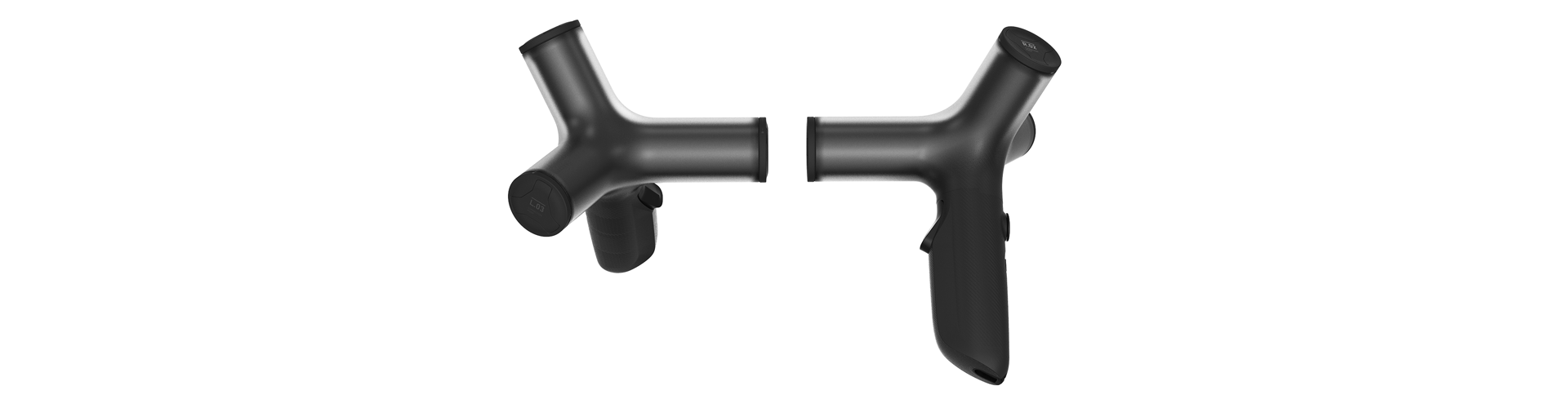 Animierte Nahaufnahme des geflochtenen Kabels und Steckverbinders am MRC Mixed Reality Controller